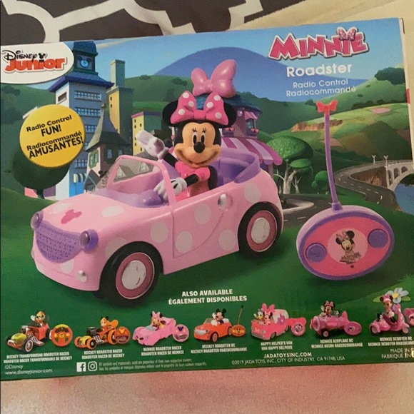 minnie mouse remote control car